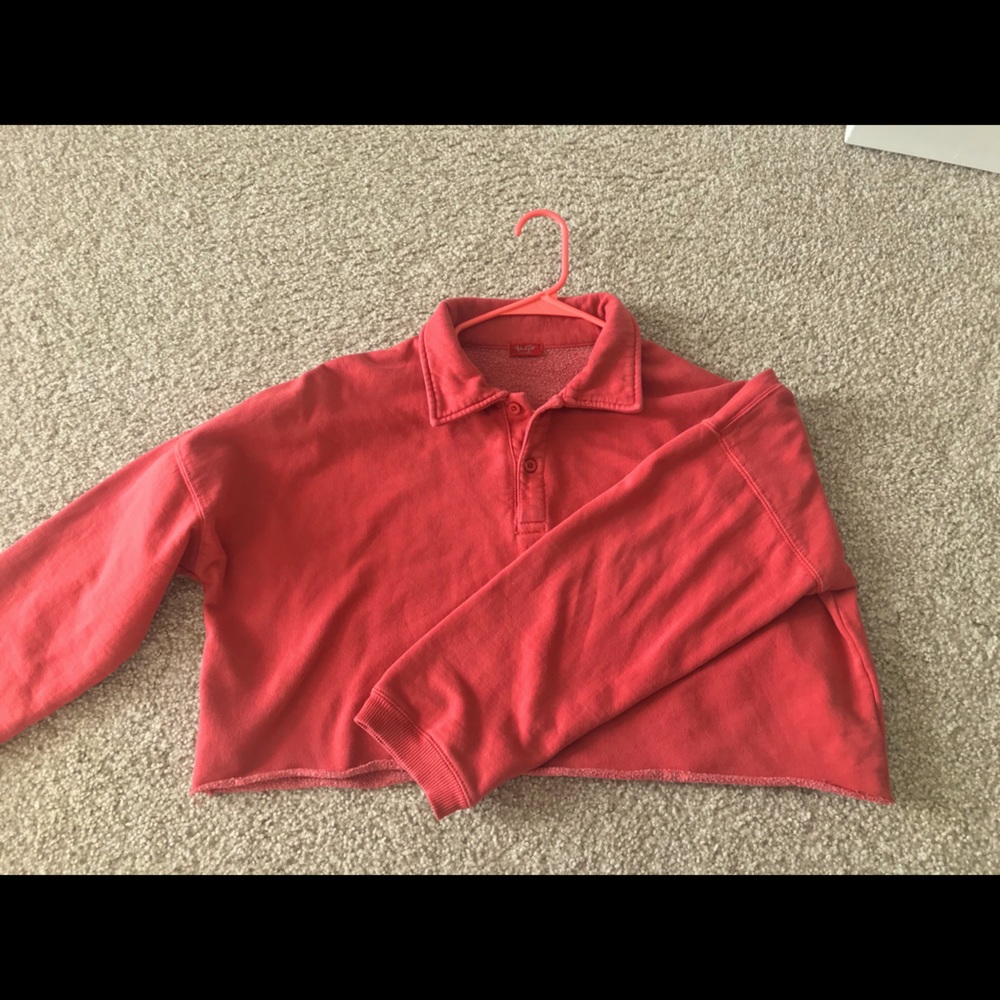 Brandy Melville Archer crop sweatshirt